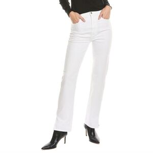 NWT 7 For All Mankind Easy Slim‎ Ultra High Rise White Jeans 26